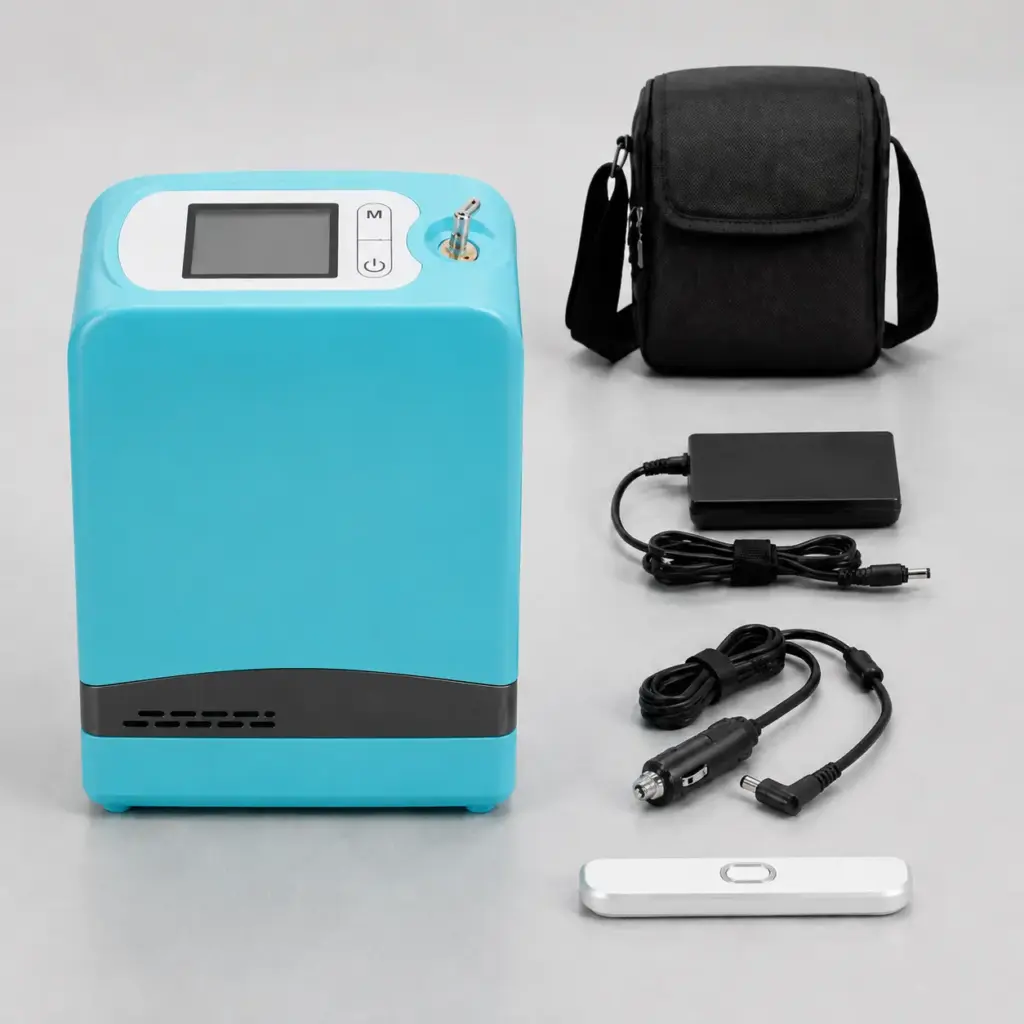 Portable Pulse Oxygen Concentrator with Battery