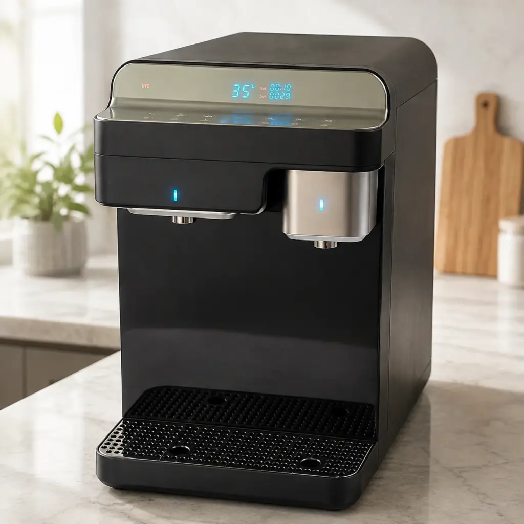 Tabletop Heated Hydrogen Water Machine with RO Filtration product image 01