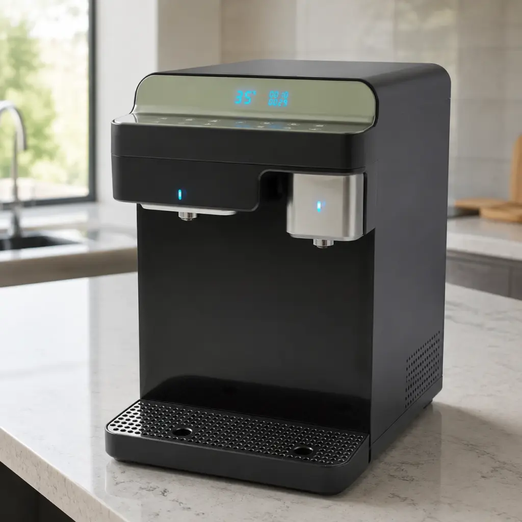 Tabletop Heated Hydrogen Water Machine with RO Filtration product image 04