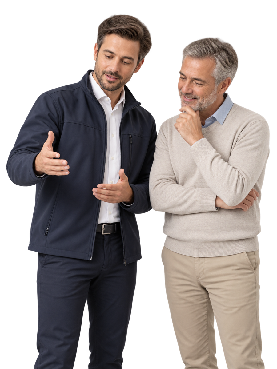 Engineer guiding a user through product setup for NORYLUME RFQ preparation