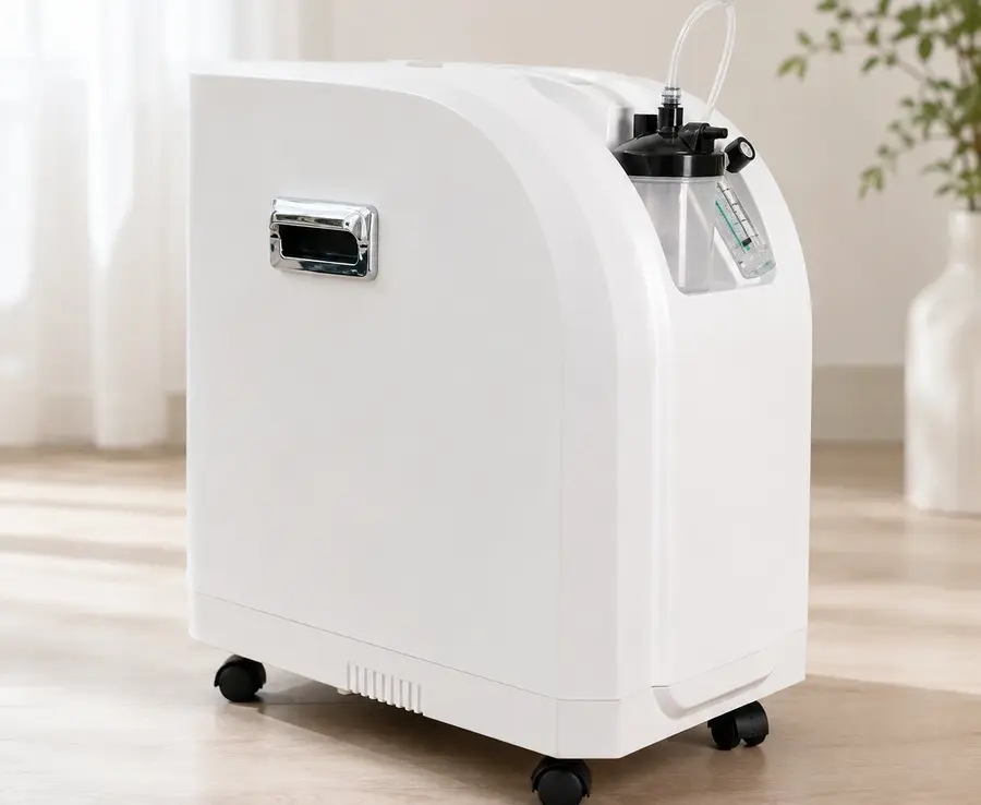 Portable White Oxygen Concentrator with Nebulizing Function