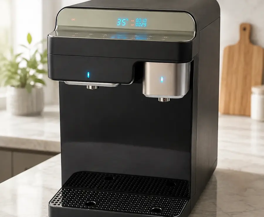 Tabletop Heated Hydrogen Water Machine with RO Filtration