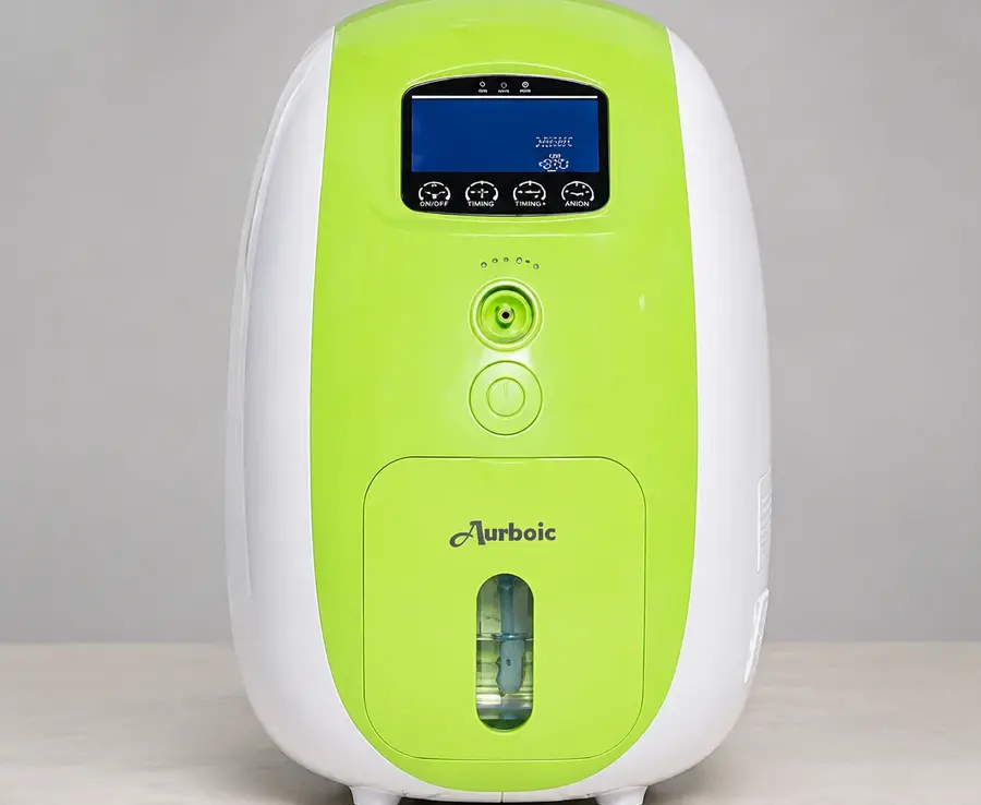 Small 1-7L Home Oxygen Concentrator, Green or Blue